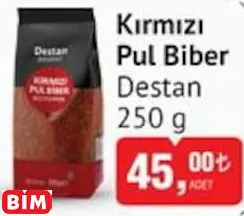 DESTAN KIRMIZI PUL BİBER